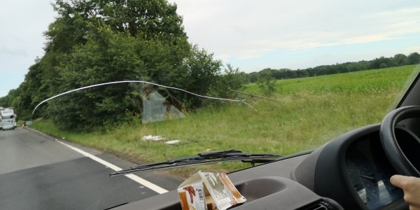 Cracked Windscreen