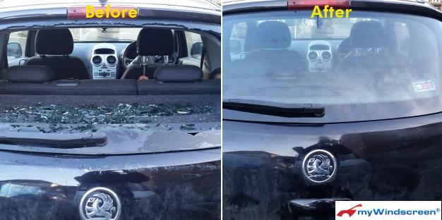 Vauxhall Corsa Rear Screen Replaced in York